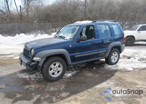2005 Jeep Liberty Sport from USA, damaged, VIN 1J4GL48K754518278